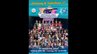 HUTAGALUNG SINGING COMPETITION 11 AGUSTUS 2024 [upl. by Jadda]