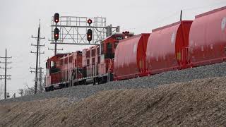 Indiana Harbor Belt MOW Train [upl. by Candida]