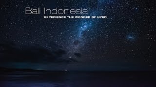 Nyepi in Bali  Day of Silence Night of Stars 2017 [upl. by Ecital]