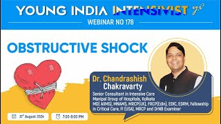 OBSTRUCTIVE SHOCK  pneumo petamponade  DR CHANDRASHISH CHAKRAVARTY [upl. by Rochella]