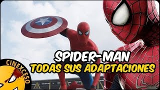 Adaptaciones de Spiderman a través del tiempo 1967  2016  Mefe [upl. by Margette]