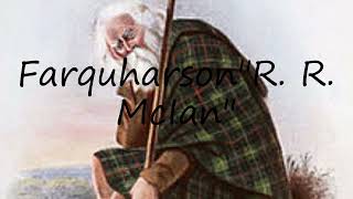 How to pronounce FarquharsonquotR R McIanquot in English [upl. by Adnawed39]