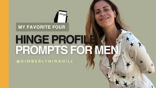 Hinge Profile Tips for Guys 4 Prompts To Use To Get More Matches [upl. by Tabitha895]