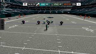 Dolphins vs Eagles Week 1 ASFL [upl. by Odnomar]