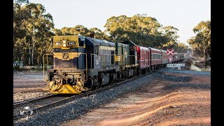 Last Passanger Train to Manangatang  16122017 [upl. by Justina726]