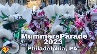 Mummers Parade 2023 Philadelphia PA January 1 2023 [upl. by Ahtibat]