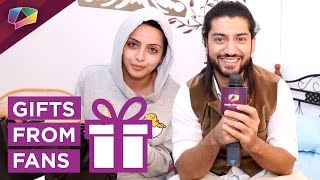 Kunal Jaisingh and Shrenu Parikh receive gifts from their fans  Exclusive [upl. by Moretta]