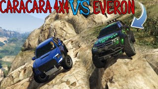 GTA 5 online CARACARA 4X4 VS EVERON cual es mejor🛑 [upl. by Jeu]