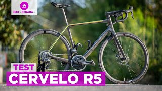 TEST  Cervélo R5 Come va la bici della JumboVisma [upl. by Vanni]