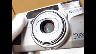 RICOH MYPORT 330 SUPER Auto Focus 35mm Film Camera [upl. by Riek]