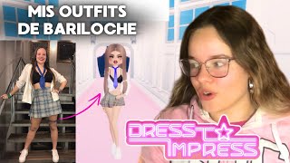 RECREO MIS OUTFITS DE BARILOCHE EN DRESS TO IMPRESS [upl. by Ylaek]