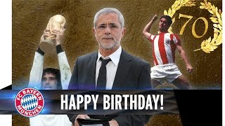 Gerd Müller wird 70 [upl. by Haleehs]