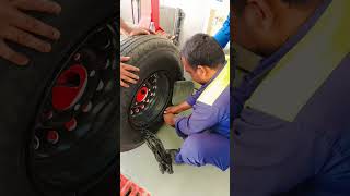 Replacing tire of vehicle reggaeton music airport mechanic maintenanceservice lyrics [upl. by Melita3]