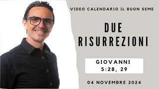 04 NOVEMBRE 2024 Calendario cristiano IL BUON SEME [upl. by Htebiram991]