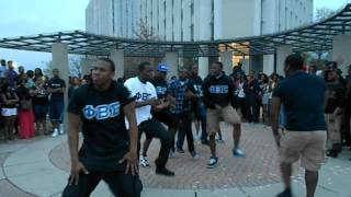 Phi Beta Sigma Chant at NPHC chant off NIU [upl. by Merriott349]