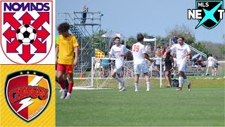 Nomads SC MLS Next vs Chargers National Academy ChampionshipIMG Showcase [upl. by Ahselrac]