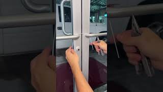 How to Create a Smart Door Lock from a Wire Hanger – DIY Tutorial shorts [upl. by Nasho]