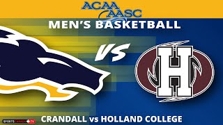 ACAA Mens Basketball 🏀 Holland College  Crandall Nov 15 2024 [upl. by Law958]