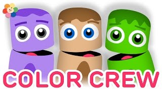 Color Collection 4 Green Purple Brown amp more Colors  Learn Colors through Coloring  BabyFirst [upl. by Aklog]