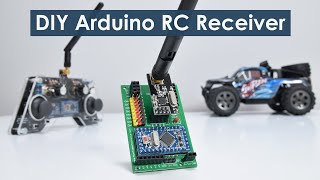 DIY Arduino RC Receiver  Radio Control for RC Models and Arduino Projects [upl. by Haman]