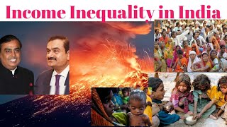 Income and Wealth Inequality in India [upl. by Solracsiul]