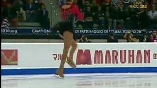 Mao Asada  2010 Worlds FS [upl. by Tandie]