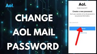 How to Change AOL Mail Password  Change aolmailcom Password [upl. by Cliff]