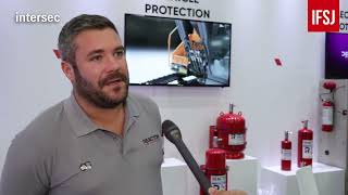 Reacton at Intersec 2022 Automatic Fire Suppression [upl. by Souza]