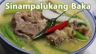 Sinampalukang Baka  Sinigang na baka Recipe  How to cook sinampalukang baka [upl. by Beckman]