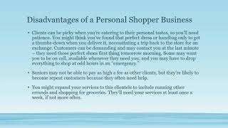 Ideas for Personal Shopper and Errand Service Businesses [upl. by Ingra615]