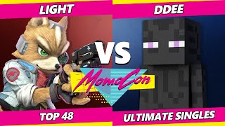 MomoCon 2022 Top 48  Light Fox Vs DDee Steve SSBU Ultimate Tournament [upl. by Brighton884]