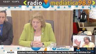 Radio Mediática 989 y Mediática Digital transmiten CIUDAD MEDIATICA 131124 [upl. by Rohn]