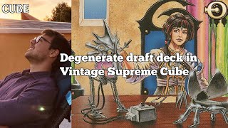 Degenerate drafts with Supreme Vintage Cube  MTGO [upl. by Valer]