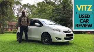 Toyota Vitz all you need to know  ElP Reviews used car review [upl. by Ainezey]