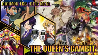 Digimon TCG  BT13 Meta  The Queens Gambit  Chessmon Deck Profile [upl. by Ojoj]