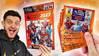 STARTER PACK  NEW Panini Premier League 2023 STICKER COLLECTION Pack Opening [upl. by Noira]