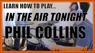 ★ In The Air Tonight Phil Collins ★ Drum Lesson PREVIEW  How To Play Song Phil Collins [upl. by Azeria572]