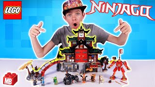 Lego NINJAGO Ninja Dojo Temple BUILD and REVIEW  MasterBuilders [upl. by Emmery820]