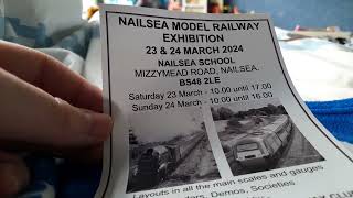 my announcement for Nailsea model railway exhibition this weekend [upl. by Rukna534]