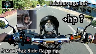 Subukan natin mag Side Gapping ng Spark Plug [upl. by Leeban]