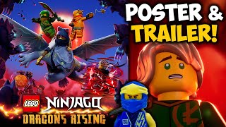 Ninjago Dragons Rising Season 2 Poster amp Trailer Jay is BACK  Reaction amp Analysis [upl. by Kristie]