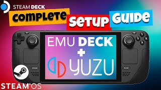 Emulation is LEGAL Steam Deck Switch Emulation Guide with Yuzu  EmuDeck steamdeck yuzu emulator [upl. by Niki]