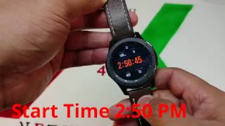 Samsung Gear S3 Frontier Battery Life Review How Long it Last [upl. by Yzzo]