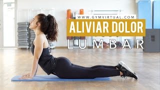 Aliviar dolor lumbar  6 estiramientos muy efectivos [upl. by Downey843]