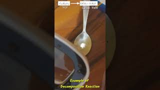 Decomposition Reaction Examples  Practically Experiment [upl. by Alcot]