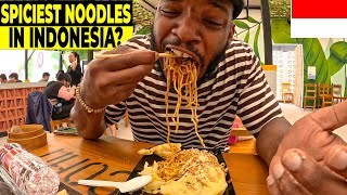 I Tried The Spiciest Noodles in Indonesia 🇮🇩 [upl. by Christine270]