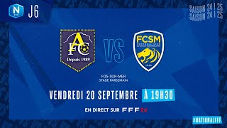 J6 I Aubagne FC vs FC Sochaux en replay 01 I National FFF 20242025 [upl. by Nairrad]