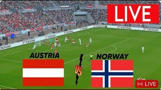 LIVE Norway vs Austria  UEFA Nation League 2024  eFOOTBALL Live Match [upl. by Calendra617]