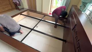 HATIL BED UNBOXING AND SET UP HATIL Bed Sweetheart177 [upl. by Zoldi766]