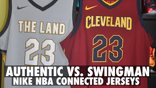 Authentic vs Swingman Nike NBA Jersey Comparison and Review [upl. by Rennat223]